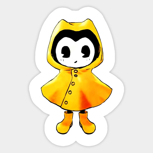 Bendy Cute Sticker by Mendozab Angelob